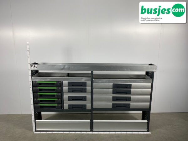Bott Vario aluminium gebruikte bedrijfswagen inrichting (nr 2584) - Afbeelding 2