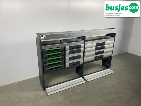 Bott Vario aluminium gebruikte bedrijfswagen inrichting (nr 2584) - Afbeelding 4