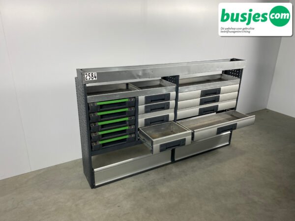 Bott Vario aluminium gebruikte bedrijfswagen inrichting (nr 2584) - Afbeelding 5