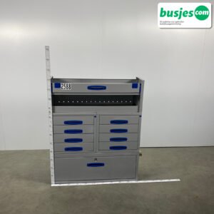 Sortimo alu bedrijfswagen inrichting 1015x360x1220mm (2588)