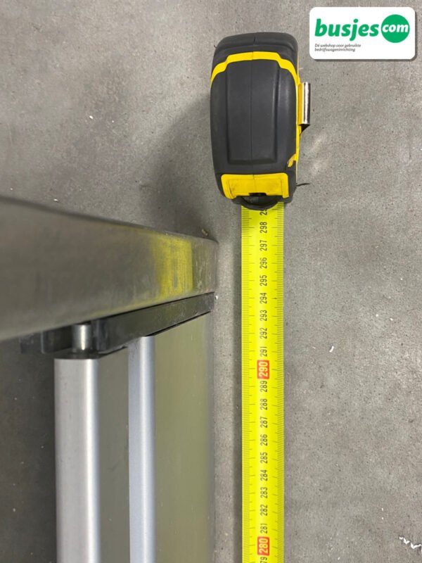 Aluca aluminium bedrijfswageninrichting gebruikt (nr 2590) - Afbeelding 4