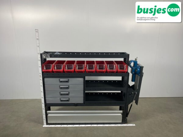 Modul gebruikte bedrijfswagen inrichting (nr 2597) - Afbeelding 2