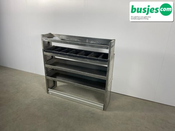 Aluca aluminium bedrijfswageninrichting gebruikt (nr 2599) - Afbeelding 3