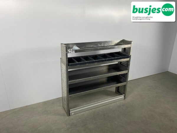 Aluca aluminium bedrijfswageninrichting gebruikt (nr 2599) - Afbeelding 4