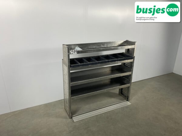 Aluca aluminium bedrijfswageninrichting gebruikt (nr 2599) - Afbeelding 5