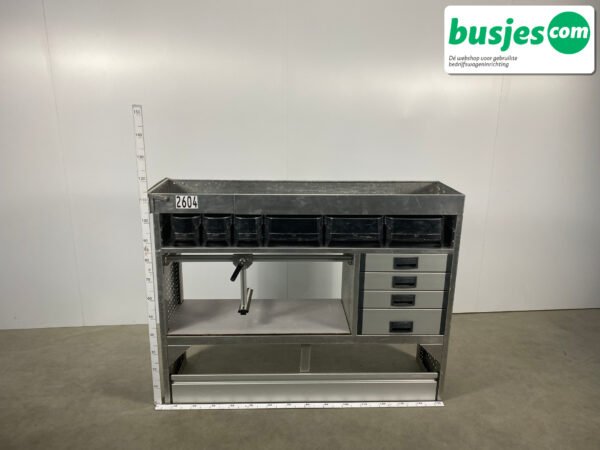 Modul gebruikte bedrijfswagen inrichting (nr 2604) - Afbeelding 2