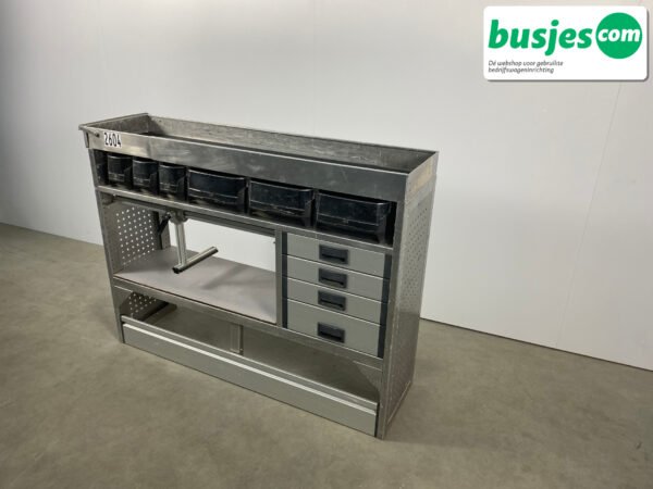 Modul gebruikte bedrijfswagen inrichting (nr 2604) - Afbeelding 3