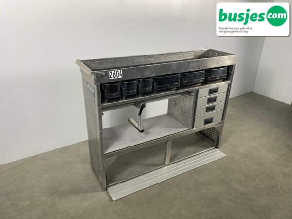 Modul gebruikte bedrijfswagen inrichting (nr 2604) - Afbeelding 5