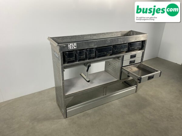 Modul gebruikte bedrijfswagen inrichting (nr 2604) - Afbeelding 7