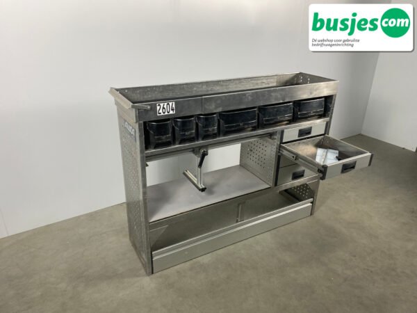 Modul gebruikte bedrijfswagen inrichting (nr 2604) - Afbeelding 8