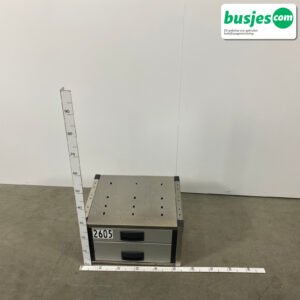 Aluca aluminium bedrijfswageninrichting gebruikt (nr 2605)