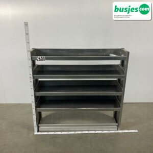 Aluca bedrijfswageninrichting 1255x320x1250mm (2608)