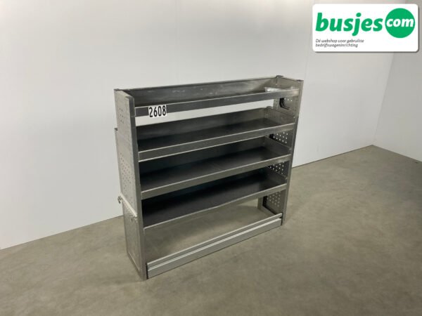Aluca bedrijfswageninrichting 1255x320x1250mm (2608) - Afbeelding 4