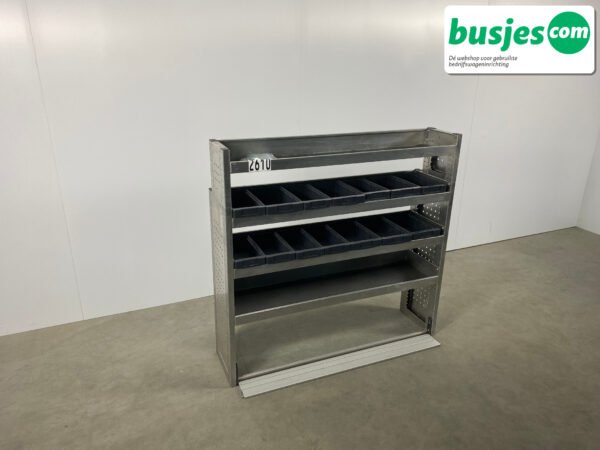Aluca bedrijfswageninrichting 1255x320x1250mm (2610) - Afbeelding 5
