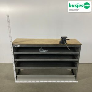 Aluca bedrijfswageninrichting 1510x540x970mm (2613)