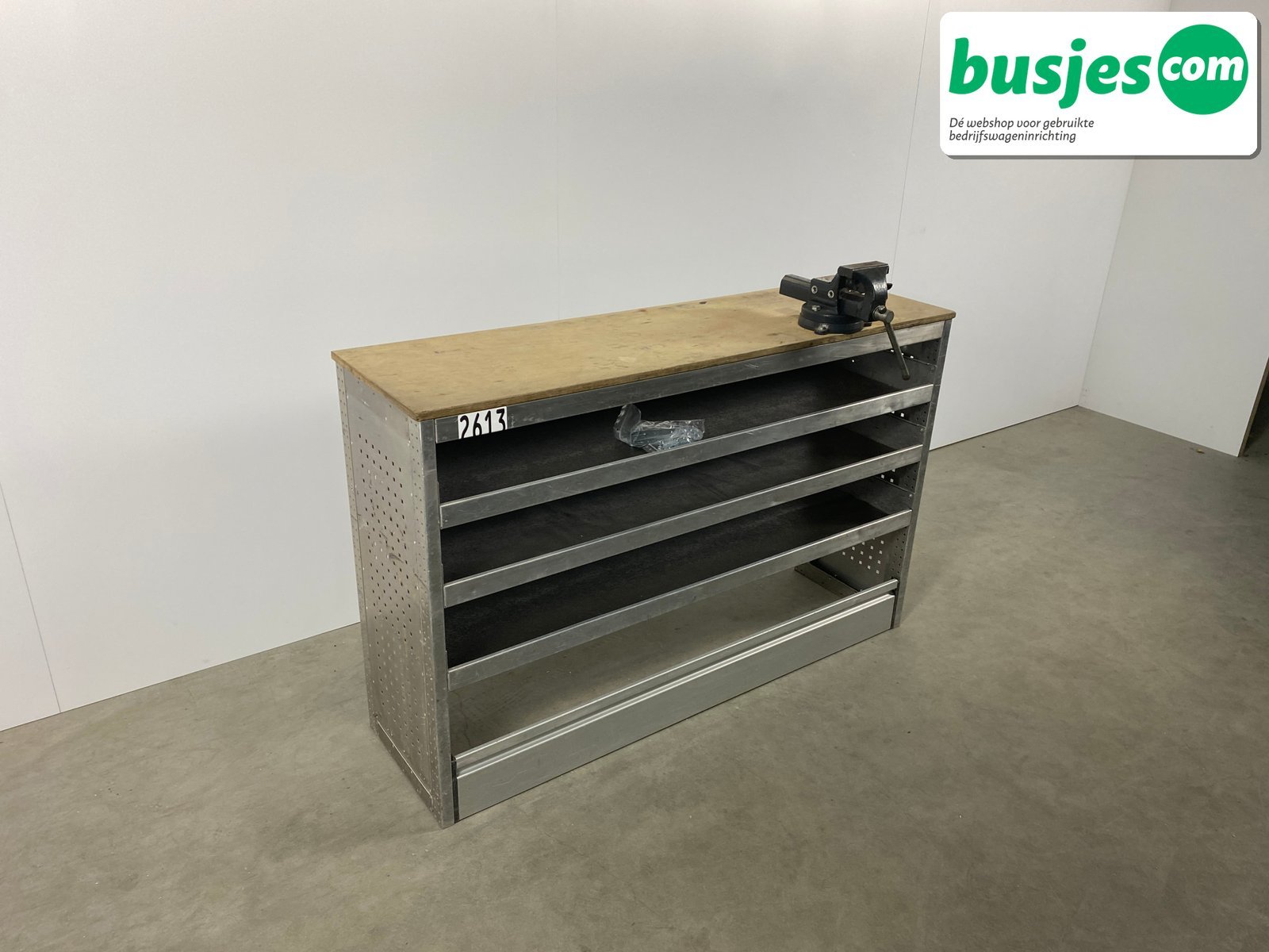 Aluca bedrijfswageninrichting 1510x540x970mm (2613) - Afbeelding 4