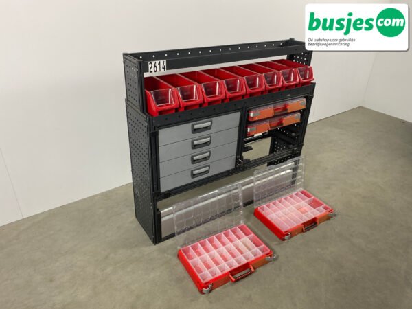 Modul bedrijfswagen inrichting 1350x325x1190mm (2614) - Afbeelding 11