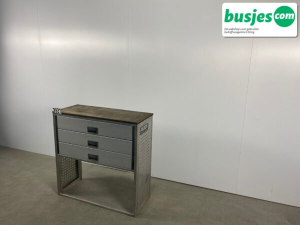 Aluca bedrijfswageninrichting 1010x420x1020mm (2621) - Afbeelding 3