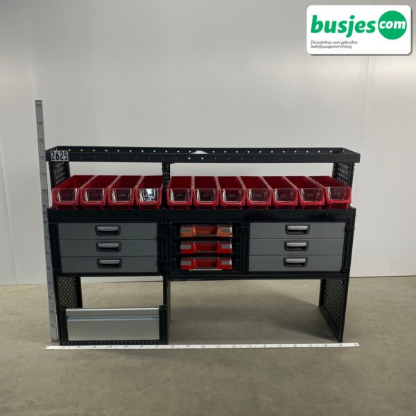 Modul bedrijfswagen inrichting 1865x485x1250mm (2625)