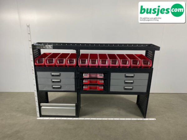 Modul bedrijfswagen inrichting 1865x485x1250mm (2626) - Afbeelding 2