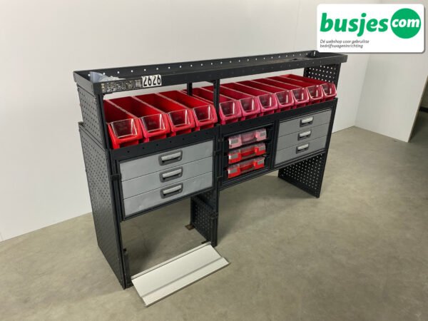 Modul bedrijfswagen inrichting 1865x485x1250mm (2626) - Afbeelding 5