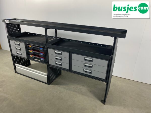 Modul bedrijfswagen inrichting 2425x485x1245mm (2629) - Afbeelding 3