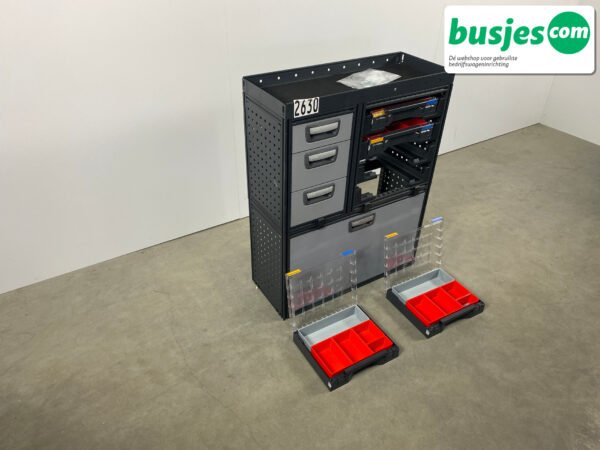 Modul bedrijfswagen inrichting 805x325x1030mm (2630) - Afbeelding 12