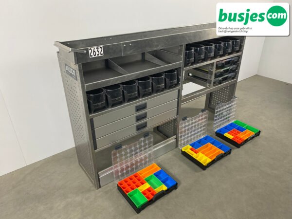Aluca bedrijfswageninrichting 2040x420x1265mm (2632) - Afbeelding 10