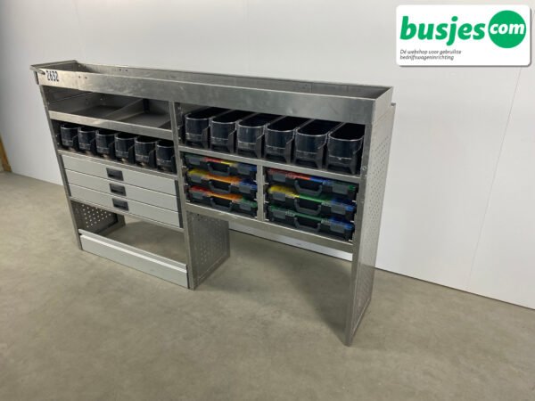 Aluca bedrijfswageninrichting 2040x420x1265mm (2632) - Afbeelding 3