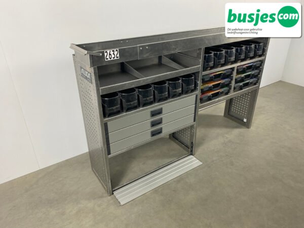 Aluca bedrijfswageninrichting 2040x420x1265mm (2632) - Afbeelding 5