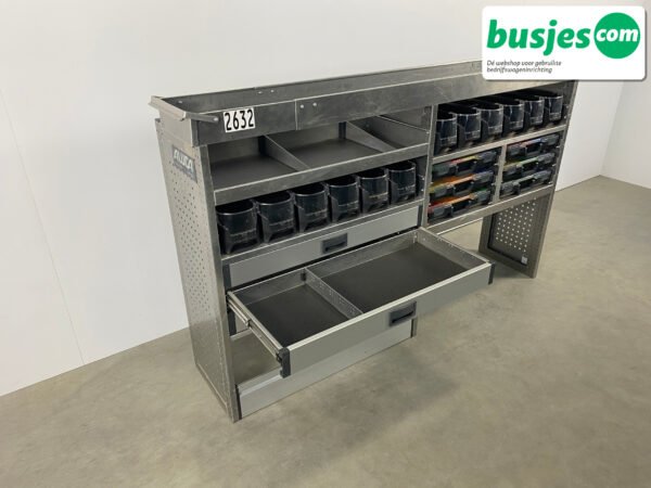 Aluca bedrijfswageninrichting 2040x420x1265mm (2632) - Afbeelding 7