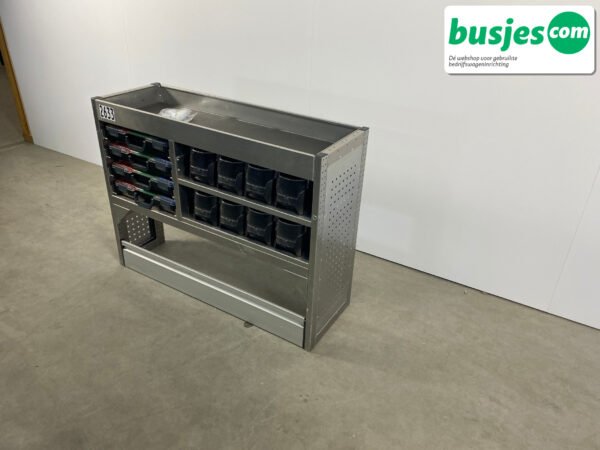 Aluca bedrijfswageninrichting 1255x420x950mm (2633) - Afbeelding 3