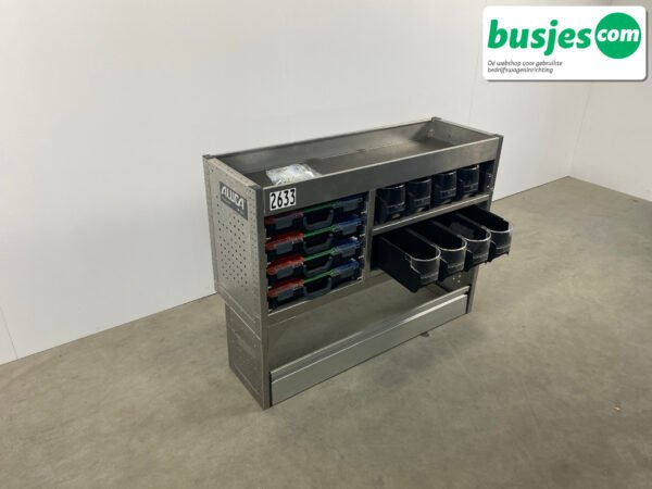 Aluca bedrijfswageninrichting 1255x420x950mm (2633) - Afbeelding 6