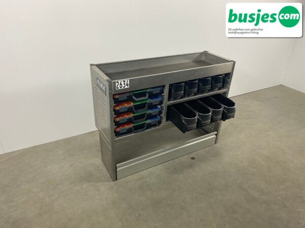 Aluca bedrijfswageninrichting 1255x420x950mm (2634) - Afbeelding 10
