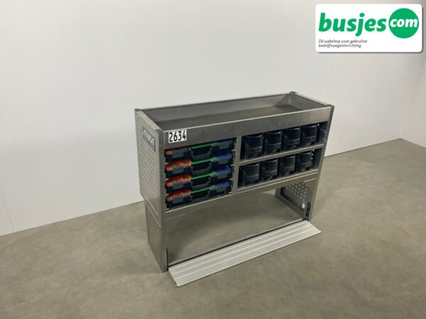 Aluca bedrijfswageninrichting 1255x420x950mm (2634) - Afbeelding 6
