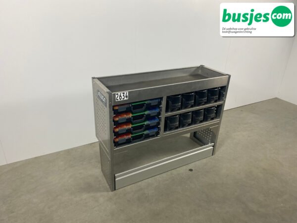 Aluca bedrijfswageninrichting 1255x420x950mm (2634) - Afbeelding 7