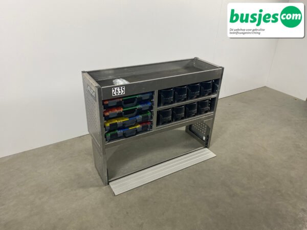 Aluca bedrijfswageninrichting 1255x420x950mm (2635) - Afbeelding 5