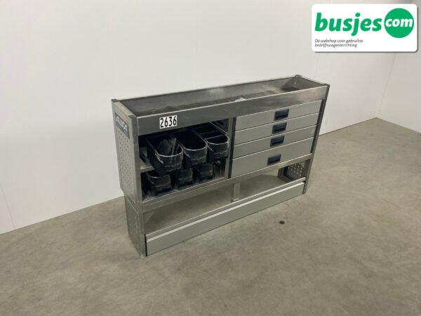 Aluca bedrijfswageninrichting 1500x320x950mm (2636) - Afbeelding 11