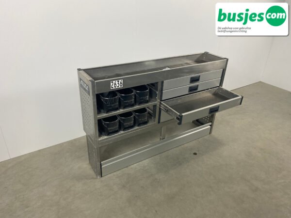 Aluca bedrijfswageninrichting 1500x320x950mm (2636) - Afbeelding 7