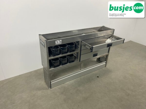 Aluca bedrijfswageninrichting 1500x320x950mm (2636) - Afbeelding 9