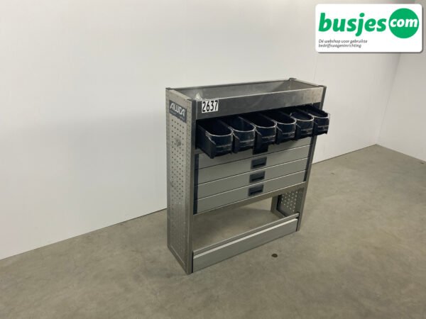 Aluca bedrijfswageninrichting 1010x320x1155mm (2637) - Afbeelding 10