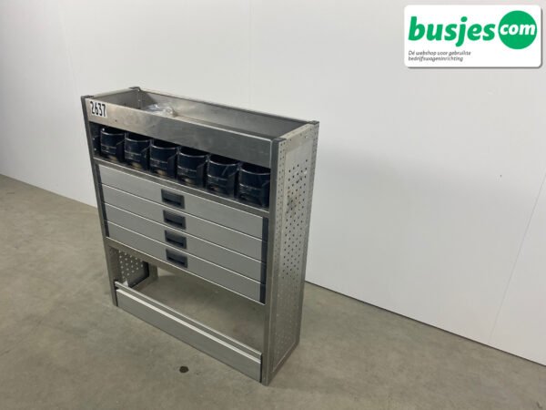 Aluca bedrijfswageninrichting 1010x320x1155mm (2637) - Afbeelding 3