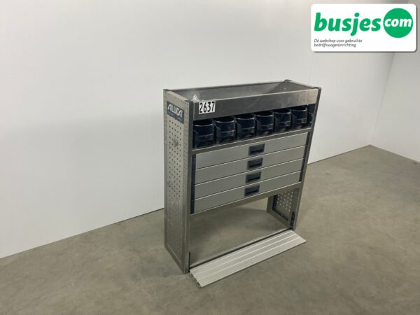 Aluca bedrijfswageninrichting 1010x320x1155mm (2637) - Afbeelding 5