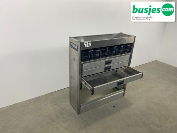 Aluca bedrijfswageninrichting 1010x320x1155mm (2637) - Afbeelding 7