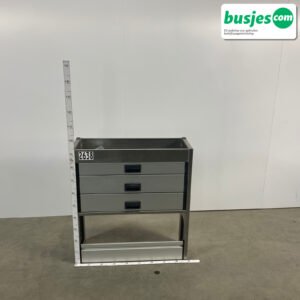 Aluca bedrijfswageninrichting 890x320x850mm (2638)