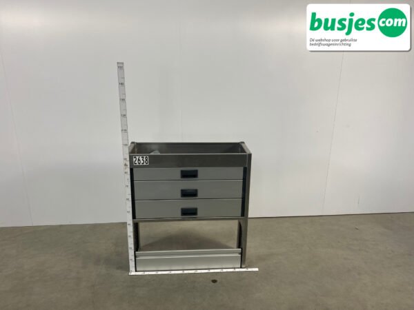 Aluca bedrijfswageninrichting 890x320x850mm (2638) - Afbeelding 2