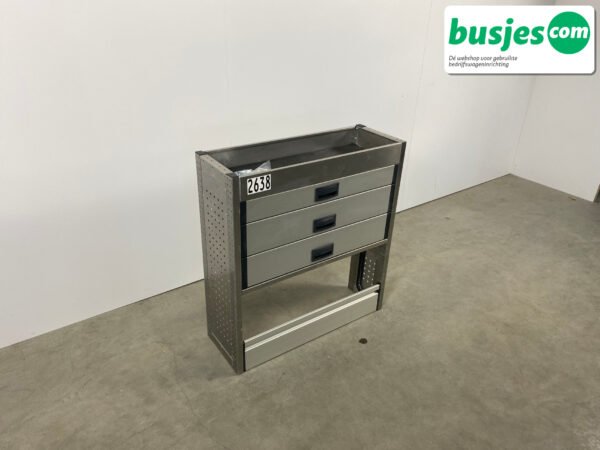 Aluca bedrijfswageninrichting 890x320x850mm (2638) - Afbeelding 4