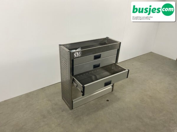 Aluca bedrijfswageninrichting 890x320x850mm (2638) - Afbeelding 6