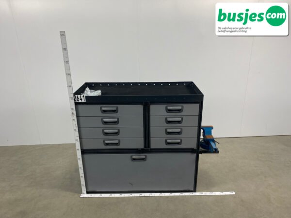 Modul bedrijfswagen inrichting 1335x545x1035mm (2641) - Afbeelding 2
