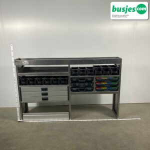 Aluca bedrijfswageninrichting 2020x420x1245mm (2642)